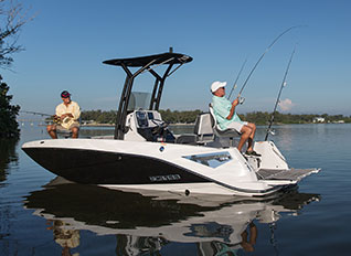 Scarab 195 open fish